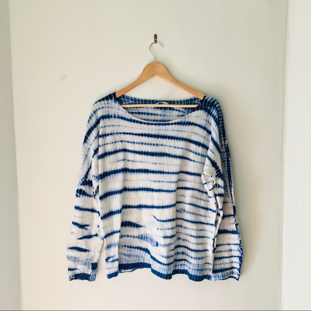 Joie tie dye cashmere sweater